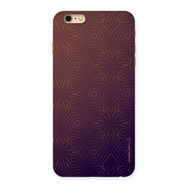 Lavish Purple Pattern Back Case for iPhone 6 Plus 6S Plus