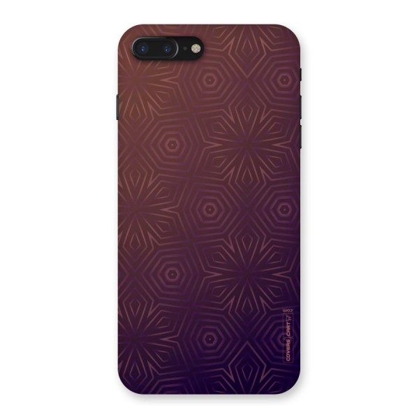 Lavish Purple Pattern Back Case for iPhone 7 Plus