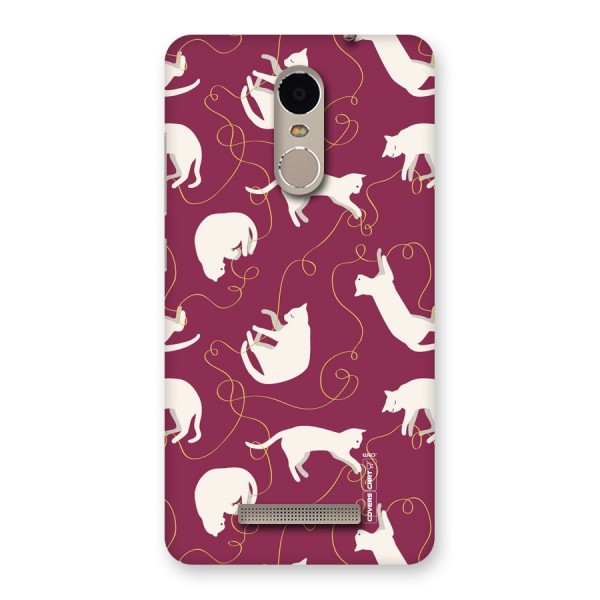 Lazy Kitty Back Case for Xiaomi Redmi Note 3
