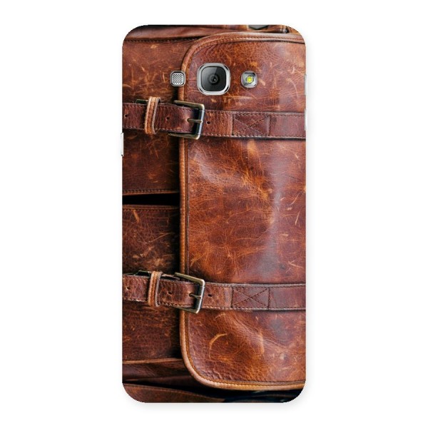 Bag Design (Printed) Back Case for Galaxy A8