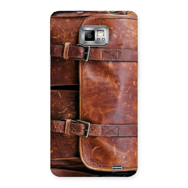Bag Design (Printed) Back Case for Galaxy S2