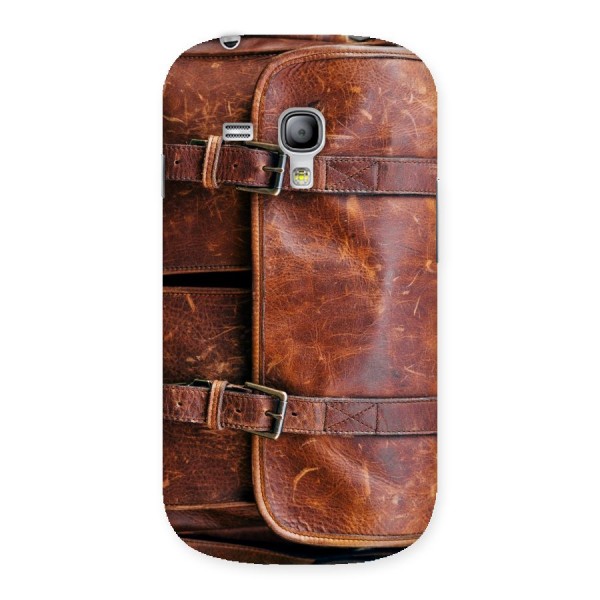 Bag Design (Printed) Back Case for Galaxy S3 Mini