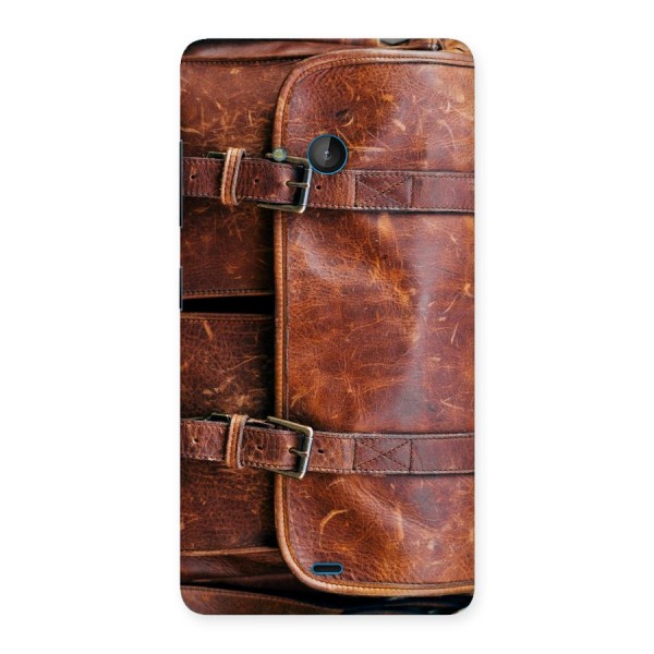 Bag Design (Printed) Back Case for Lumia 540