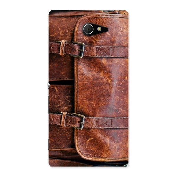 Bag Design (Printed) Back Case for Sony Xperia M2
