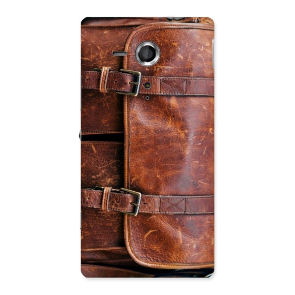 Bag Design (Printed) Back Case for Sony Xperia SP
