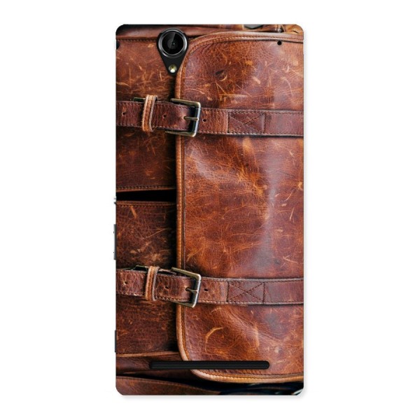Bag Design (Printed) Back Case for Sony Xperia T2