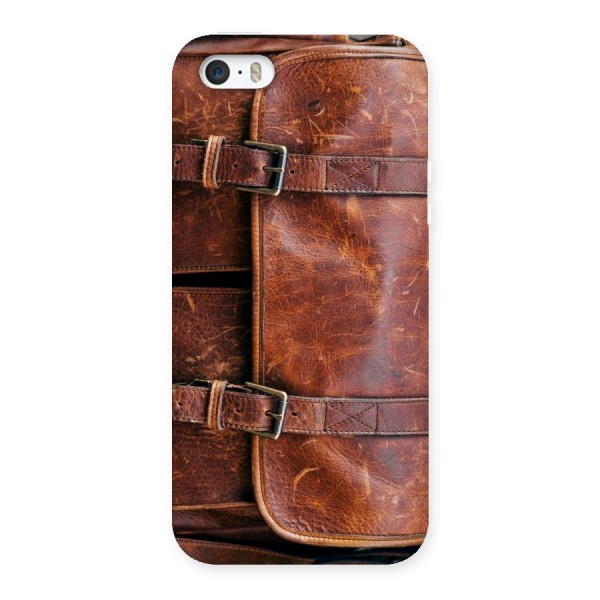 Bag Design (Printed) Back Case for iPhone SE