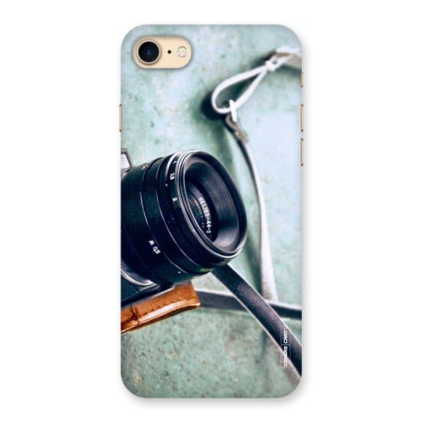Leather Camera Lens Back Case for iPhone 7