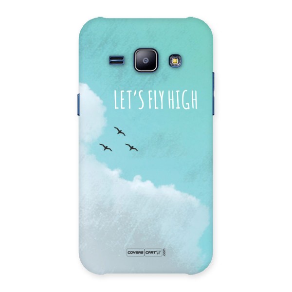 Lets Fly High Back Case for Galaxy J1