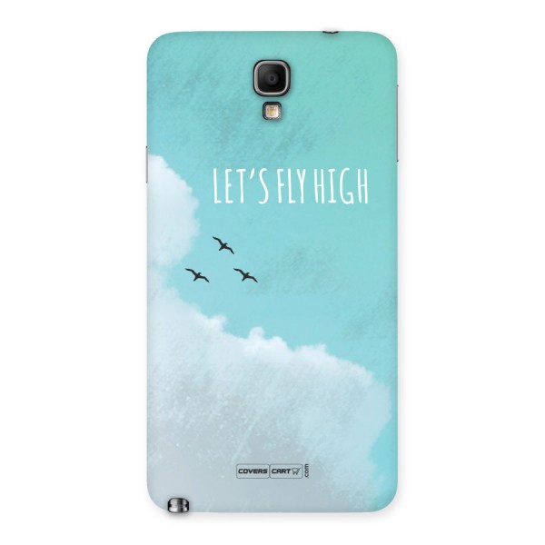Lets Fly High Back Case for Galaxy Note 3 Neo