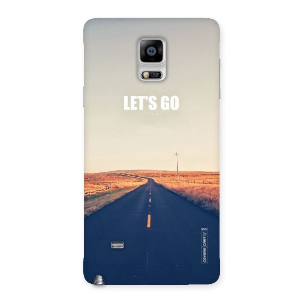 Lets Wander Back Case for Galaxy Note 4