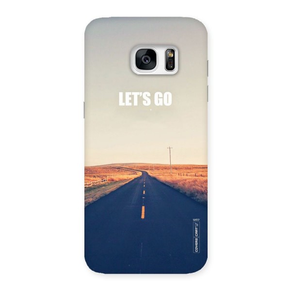 Lets Wander Back Case for Galaxy S7 Edge
