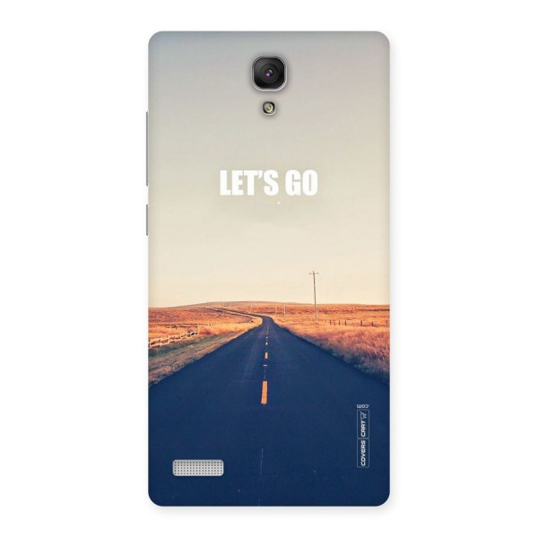 Lets Wander Back Case for Redmi Note 4