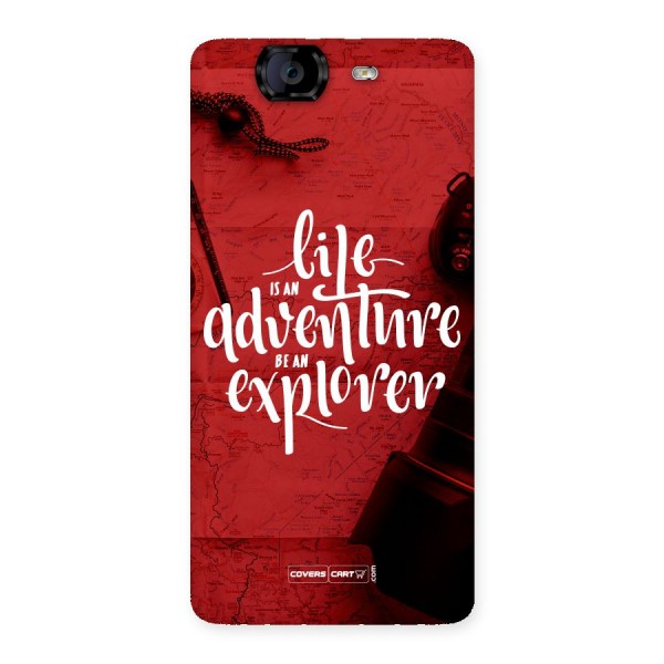 Life Adventure Explorer Back Case for Canvas Knight A350