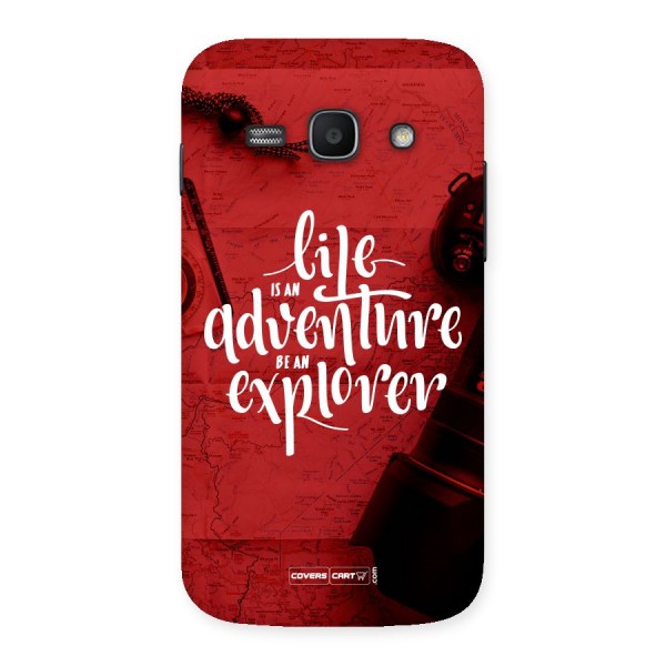 Life Adventure Explorer Back Case for Galaxy Ace 3
