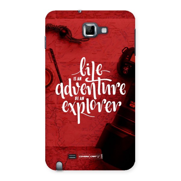 Life Adventure Explorer Back Case for Galaxy Note