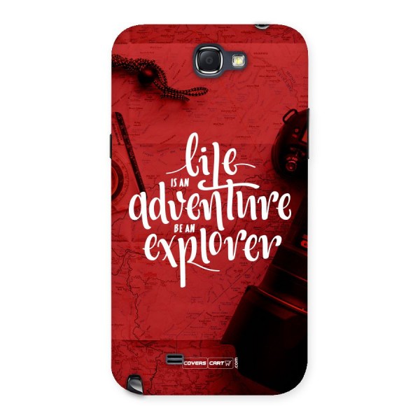 Life Adventure Explorer Back Case for Galaxy Note 2