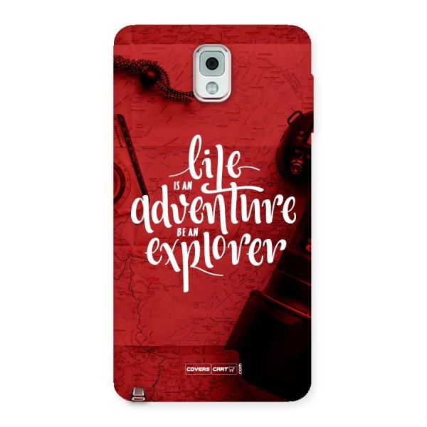 Life Adventure Explorer Back Case for Galaxy Note 3