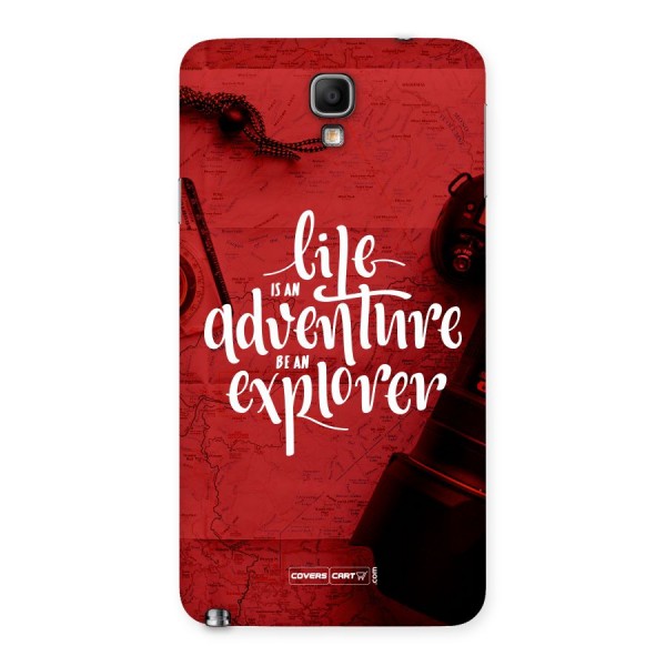 Life Adventure Explorer Back Case for Galaxy Note 3 Neo