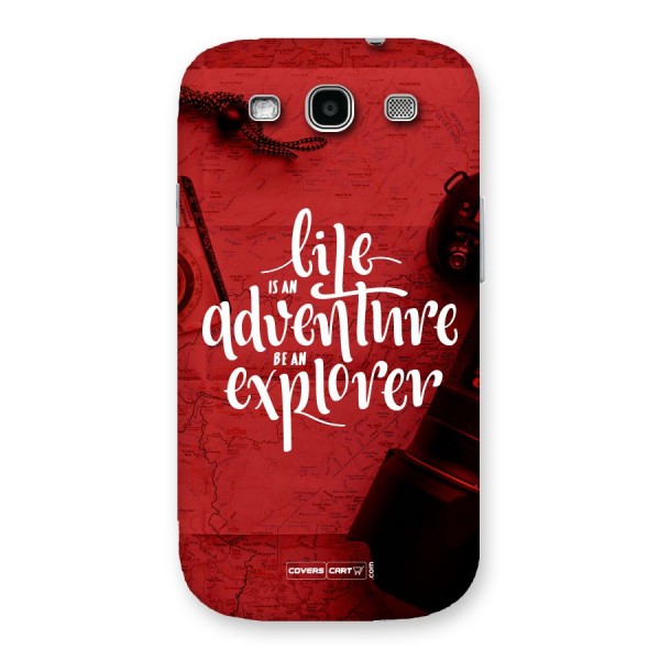 Life Adventure Explorer Back Case for Galaxy S3