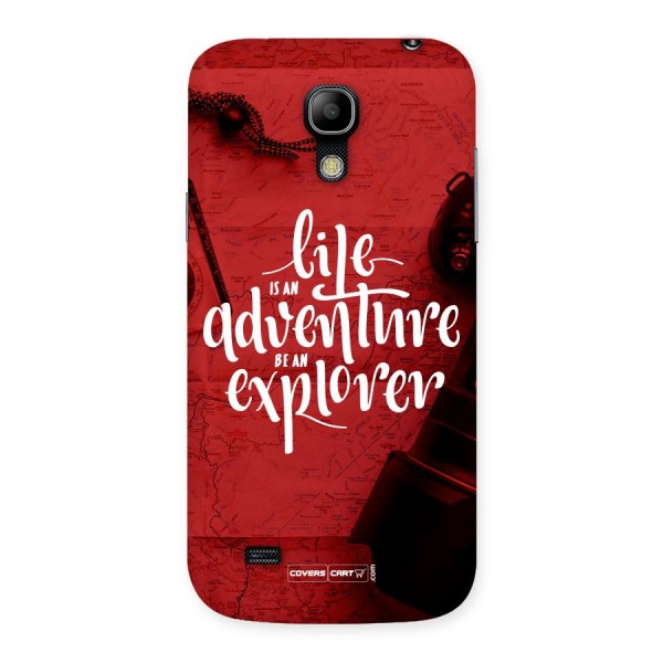 Life Adventure Explorer Back Case for Galaxy S4 Mini