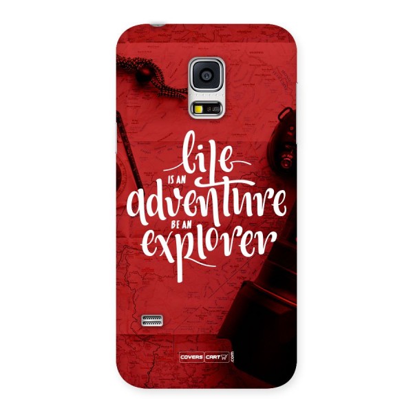 Life Adventure Explorer Back Case for Galaxy S5 Mini