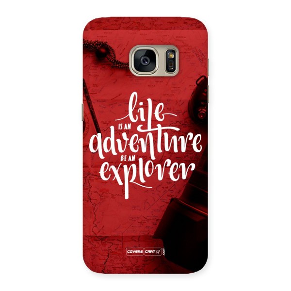 Life Adventure Explorer Back Case for Galaxy S7