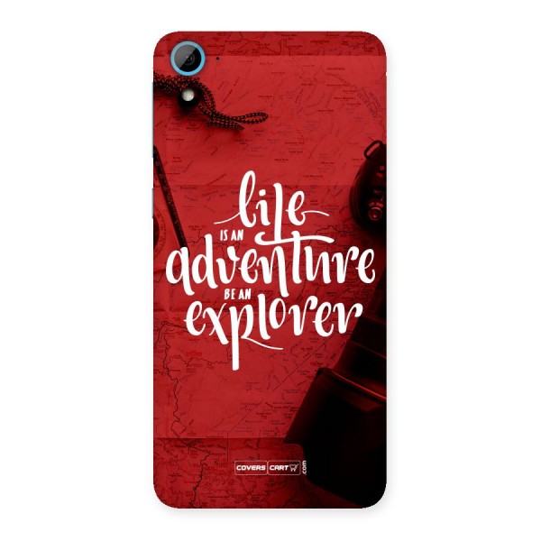 Life Adventure Explorer Back Case for HTC Desire 826