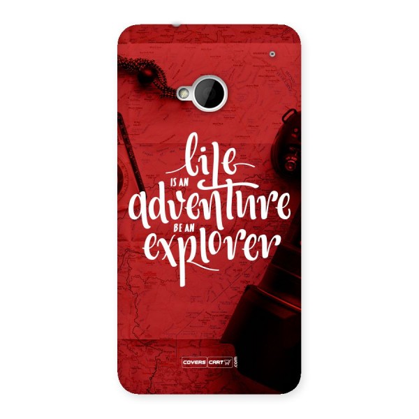 Life Adventure Explorer Back Case for HTC One M7