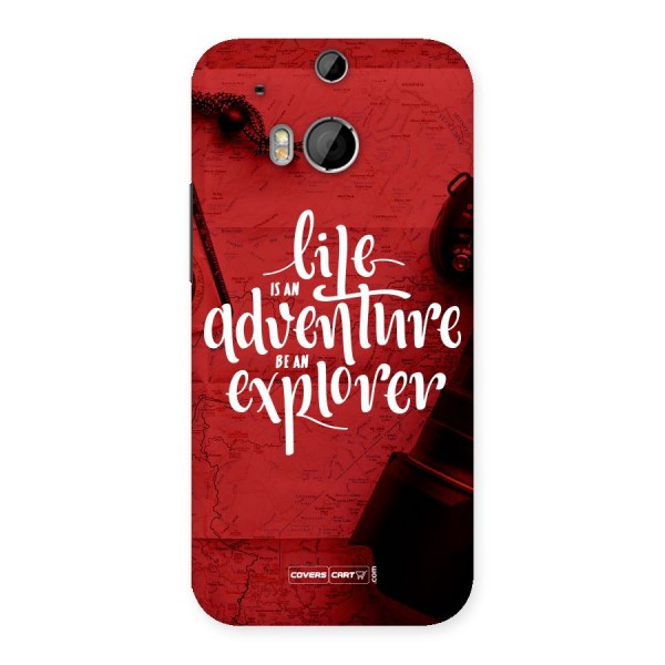 Life Adventure Explorer Back Case for HTC One M8