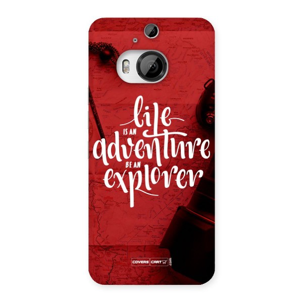 Life Adventure Explorer Back Case for HTC One M9 Plus