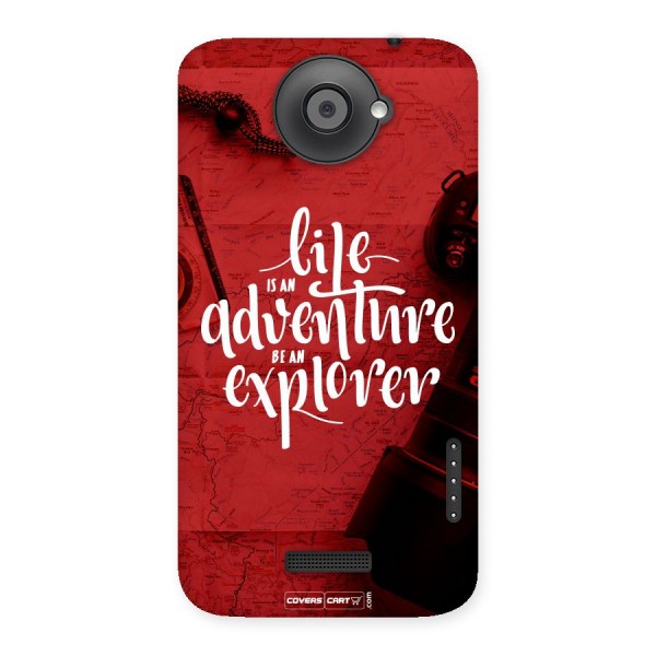 Life Adventure Explorer Back Case for HTC One X