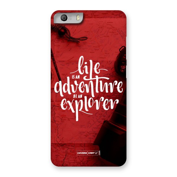 Life Adventure Explorer Back Case for Micromax Canvas Knight 2