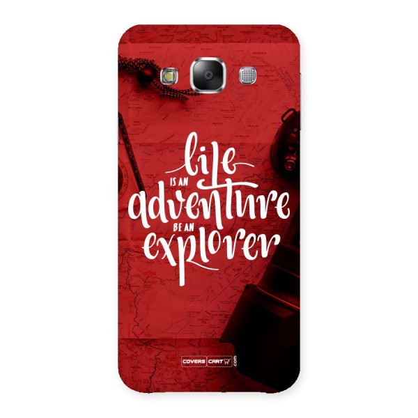 Life Adventure Explorer Back Case for Samsung Galaxy E5