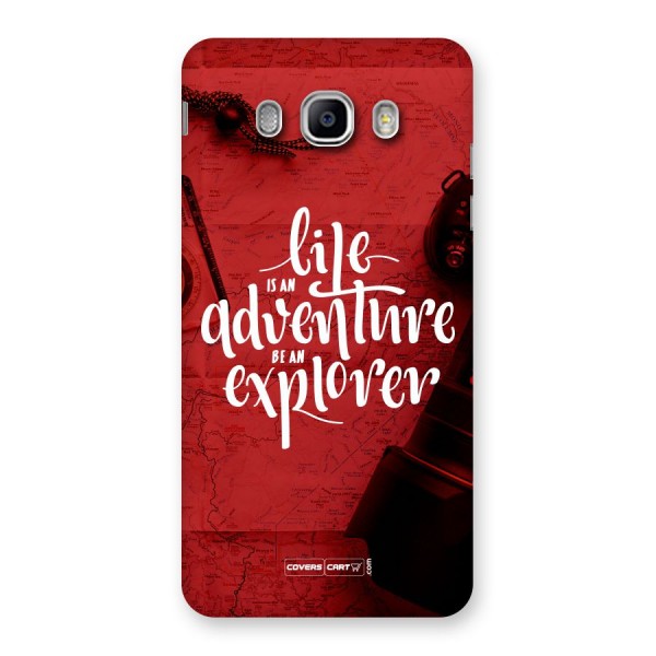 Life Adventure Explorer Back Case for Samsung Galaxy J5 2016