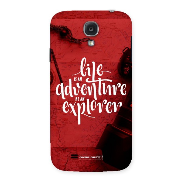 Life Adventure Explorer Back Case for Samsung Galaxy S4