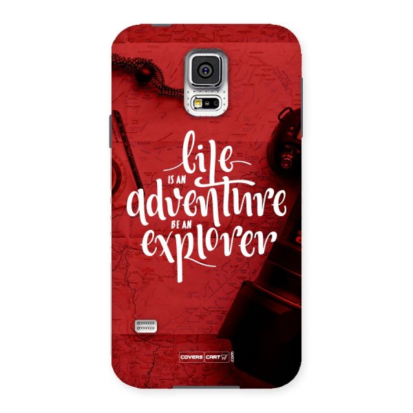 Life Adventure Explorer Back Case for Samsung Galaxy S5