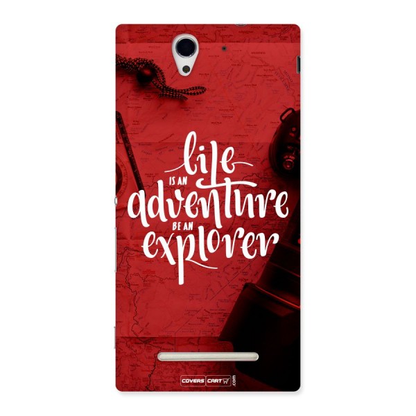 Life Adventure Explorer Back Case for Sony Xperia C3