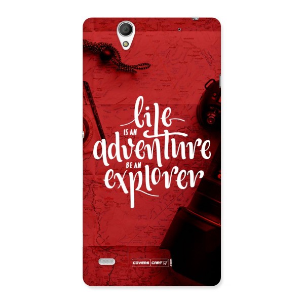 Life Adventure Explorer Back Case for Sony Xperia C4