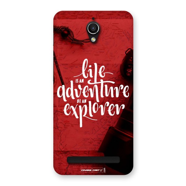 Life Adventure Explorer Back Case for Zenfone Go