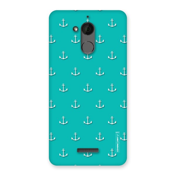 Light Blue Anchor Back Case for Coolpad Note 5