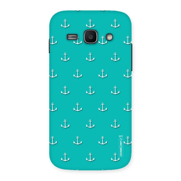 Light Blue Anchor Back Case for Galaxy Ace 3