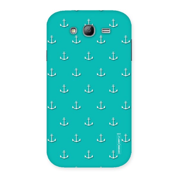 Light Blue Anchor Back Case for Galaxy Grand