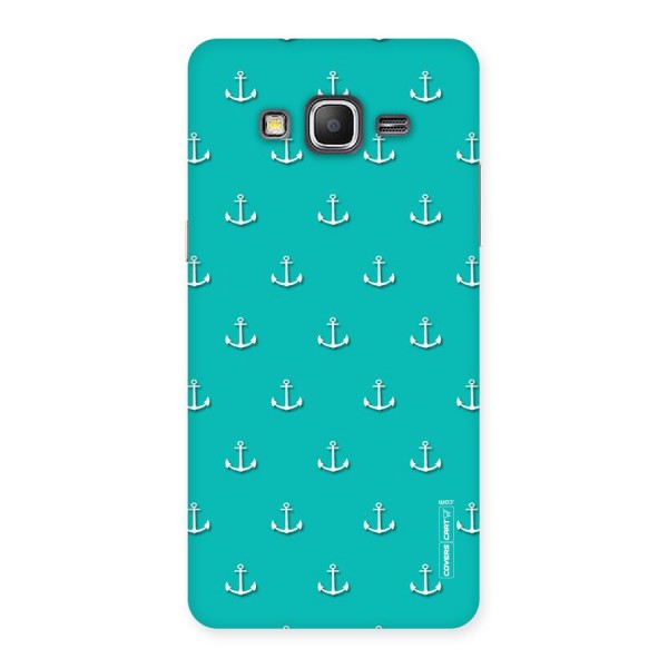 Light Blue Anchor Back Case for Galaxy Grand Prime