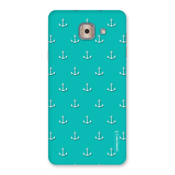 Light Blue Anchor Back Case for Galaxy J7 Max