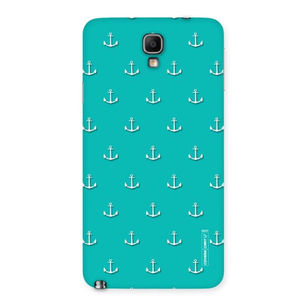 Light Blue Anchor Back Case for Galaxy Note 3 Neo