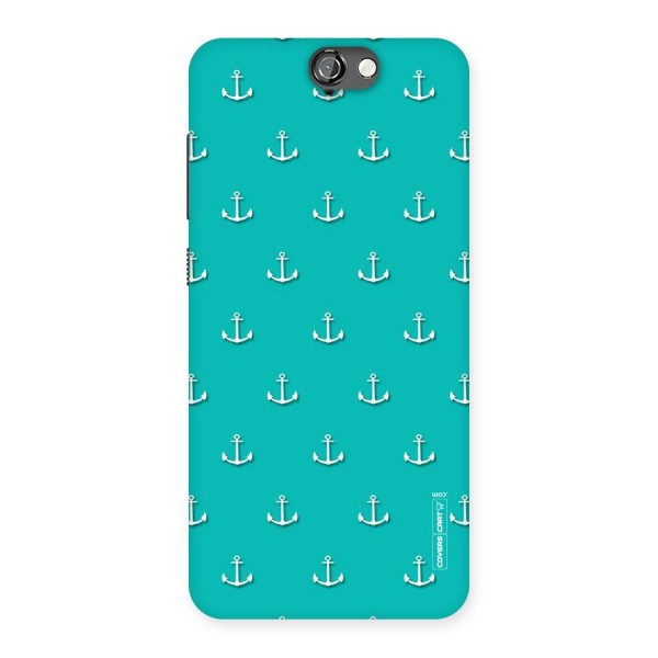 Light Blue Anchor Back Case for HTC One A9