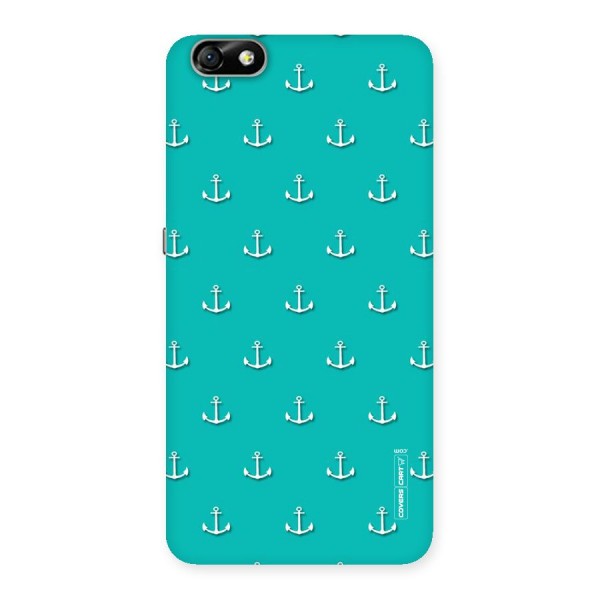 Light Blue Anchor Back Case for Honor 4X