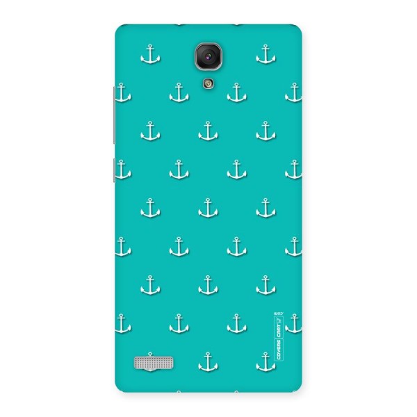 Light Blue Anchor Back Case for Redmi Note