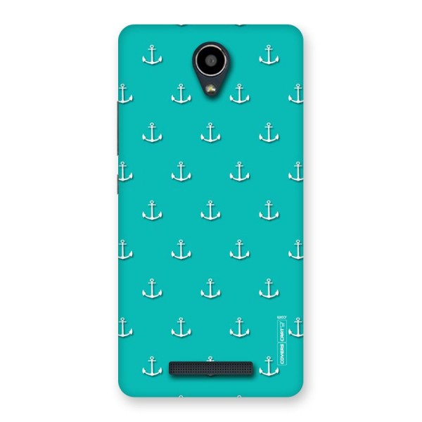 Light Blue Anchor Back Case for Redmi Note 2